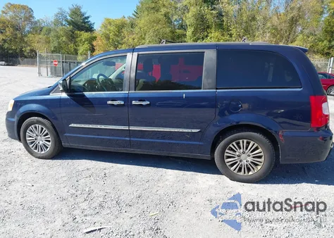 2014 Chrysler Town & Country Touring-L из США, поврежденный, VIN 2C4RC1CG1ER178395
